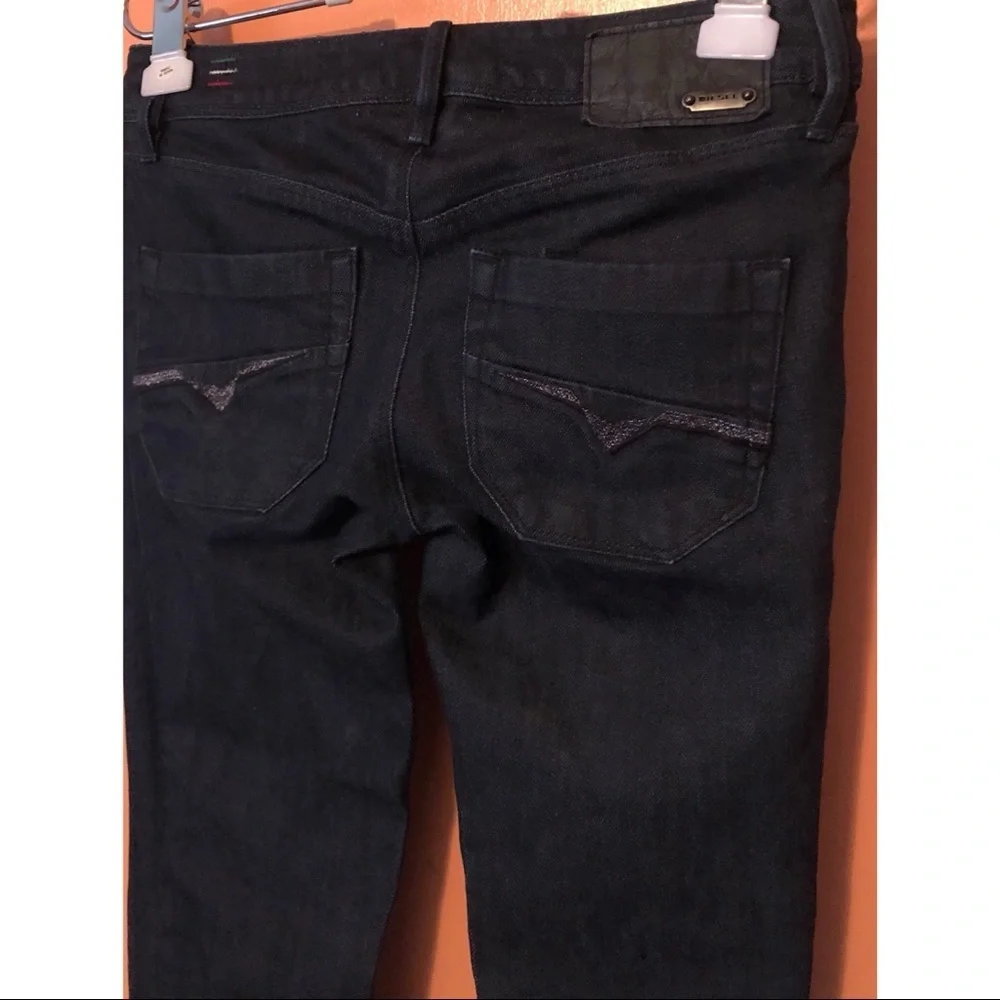 Dark Wash Nevy Stretch Ankle Jeans - Picture 5 of 7